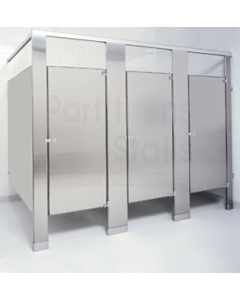 Stainless Steel Bathroom Stalls, Quick, Private - Partition Plus