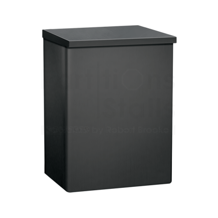 ASI Matte Black Sanitary Waste Disposal