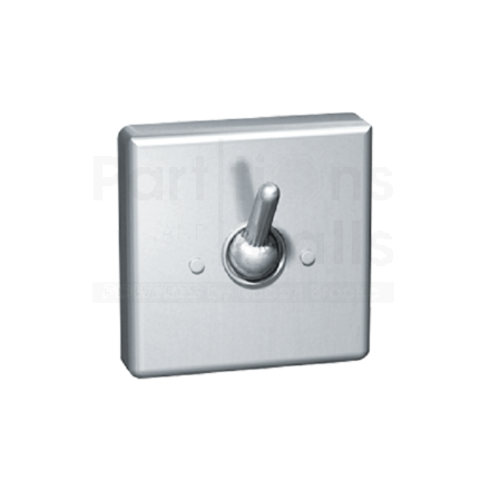 ASI Security Clothes Hook Square Chase Mount
