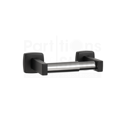ASI Matte Black Single Roll Toilet Tissue Holder