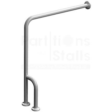 Bathroom Grab Bar 30" x 33" Ht with swivel leg