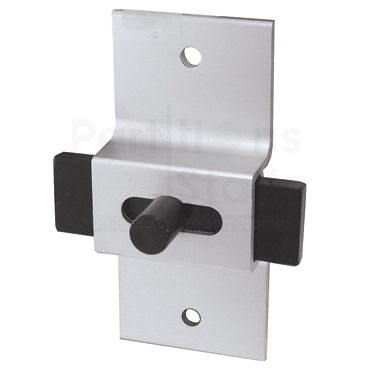 Partition Aluminum Slide Bolt Latch 3-1/2" Screws