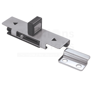 Toilet Partition Ada Slide Bolt Latch & Keeper SS