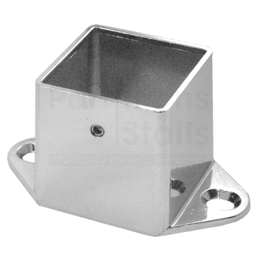 FLOOR SHOE 1-3/4" X 1-3/4" SQ POST