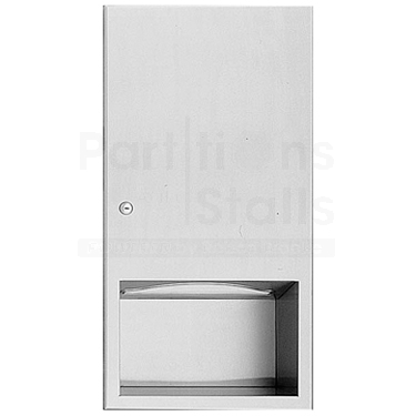 Stainless Steel Recessed Paper Towel Dispenser