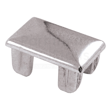 Toilet Partition Headrail End Plug 1" X 1-1/2"H