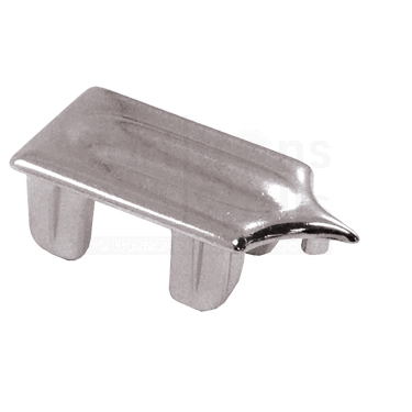 Toilet Partition Headrail End Plug 1"X2"H
