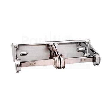 Chrome Double TP Holder