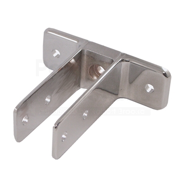 Partition Two Ear Urinal Bracket For 1" X 1-1/2" X 3-1/2