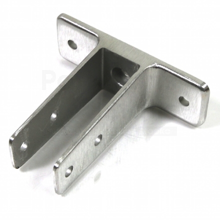 Two Ear Urinal Screen Bracket Cast SS For 1" Panel 1-1/2" x 3-1/2