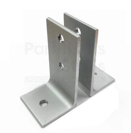 Aluminum 2 Piece Wall Bracket Kit