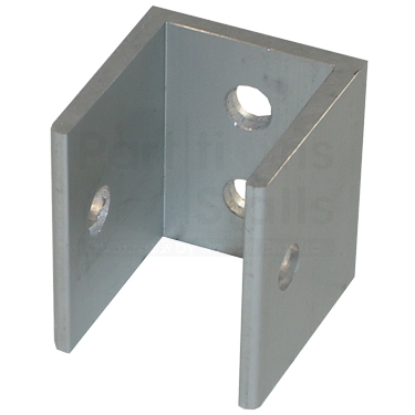 Toilet Partition Bracket 'U' Aluminum