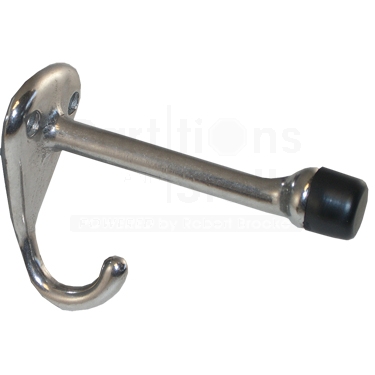 Partition Coat Hook & Bumper Cast SS