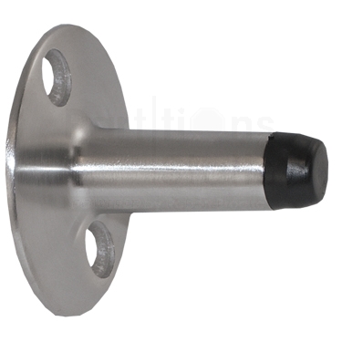 Toilet Partition Door Stop Cast SS 2" High
