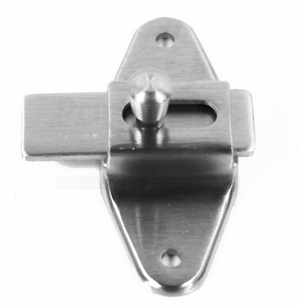 Accurate Toilet Partition Slide Bolt Latch Stainless Steel