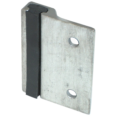 Partition Surface Door Stop Cast SS 1-1/2" Screws