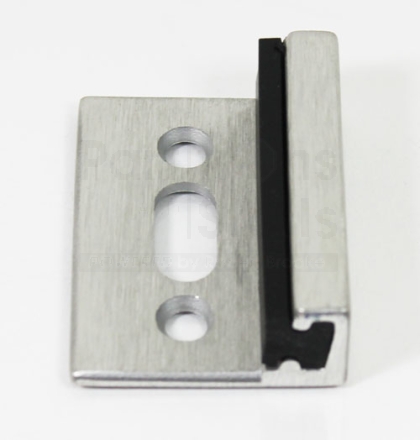 Partition Concealed Latch Keeper Bumperr 1-1/2" Screws