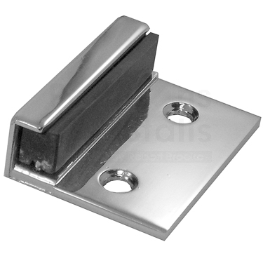 Keeper Bumper Flat Stop Chrome Plated 1-1/2"