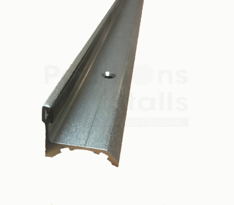 Toilet Partition Continuous Door Stop for 1-1/4" Pilaster