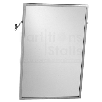 Stainless Steel Adjustable Tilt ADA Mirrors