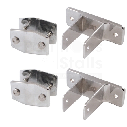 Alcove Two Ear Bracket Panel Kit for 1/2" to 3/4" Post