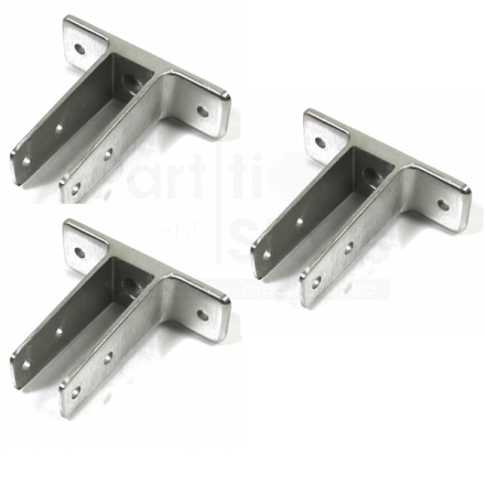 Stainless Steel Urinal Bracket Kit Two Ear 1"