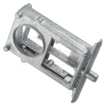 Flush Metal Toilet Partition Latch Housing