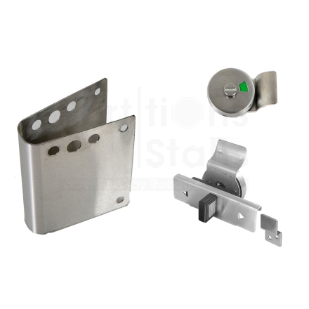 Partition ADA Concealed Latch Fix It Kit with Indicator