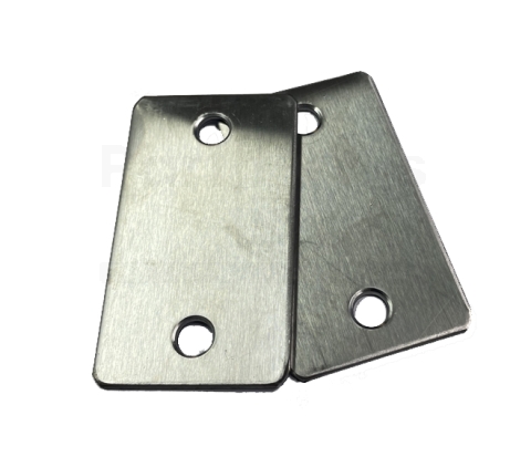 Stamped SS Alcove Clip Set, 2 Pieces, For Same Size Panels