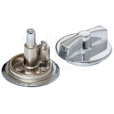 All American Toilet Partition Latch Knob and Cover