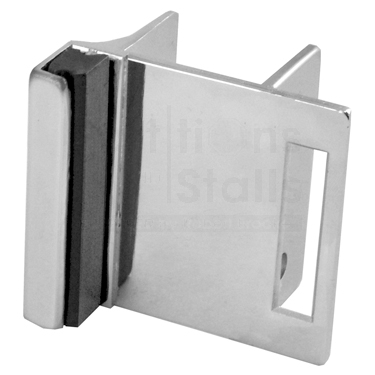 All American Toilet Partition Keeper Bumper for 1 1/4" Square Edge