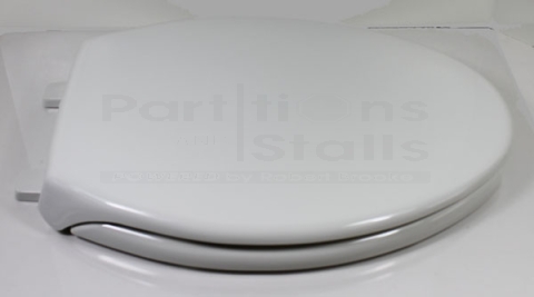 Toilet Seat White Elongated W/Cover