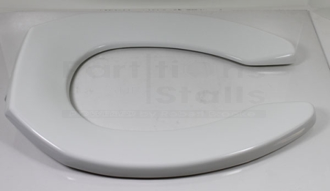 Toilet Seat White Elongated N/Cover