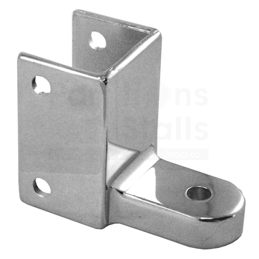 Metpar Bottom Hinge 1-1/4" Sq Edge