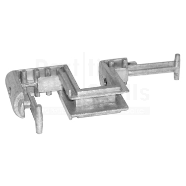 Flush Metal Toilet Partition Top Hinge Casting