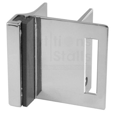 Flush Metal Toilet Partition Keeper Bumper Inswing