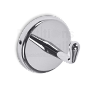 Single Hook Chrome Plated Projects 3-1/8" x 3" Dia