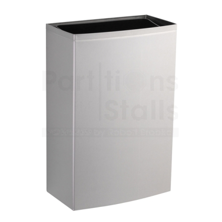 Bobrick Surface Mounted Waste Receptacle with Liner Mate