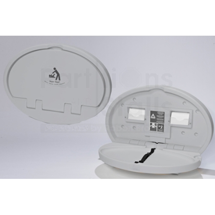 Diaper Depot Changing Station Powder Gray