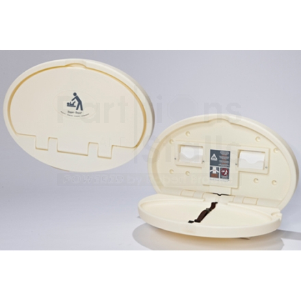 Diaper Depot Changing Staton Ivory