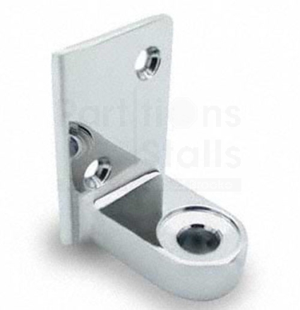 Accurate Partition Bottom Hinge Flat Mount Chrome