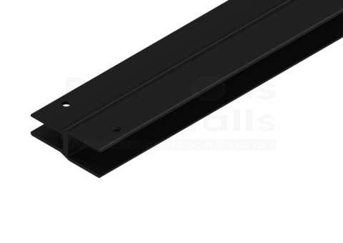Matte Black Hadrian Alcove Channel