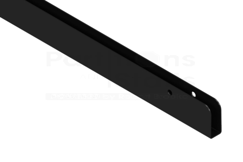 Matte Black Hadrian Continuous U Bracket