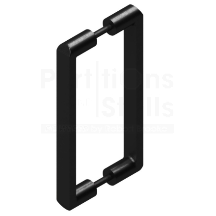 Matte Black Hadrian Double Door Pull