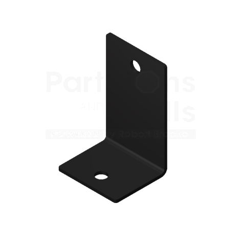 Matte Black Hadrian L Bracket