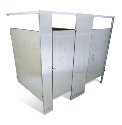 Hadrian Smooth Surface Stainless Steel Stalls