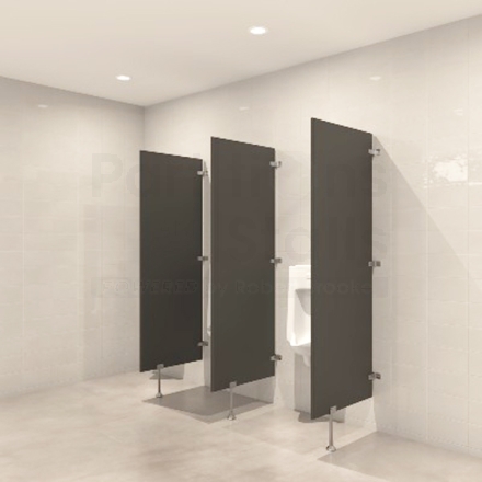 Hadrian Wall Privacy Screen With Pedestal