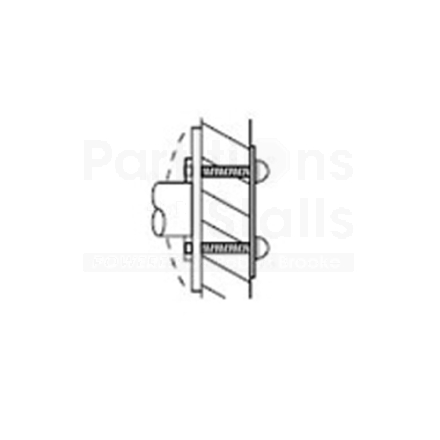 Grab Bar Installation Kit Exposed 1" Panel