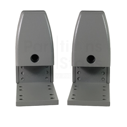 Dual Desk Mount Pair Silver