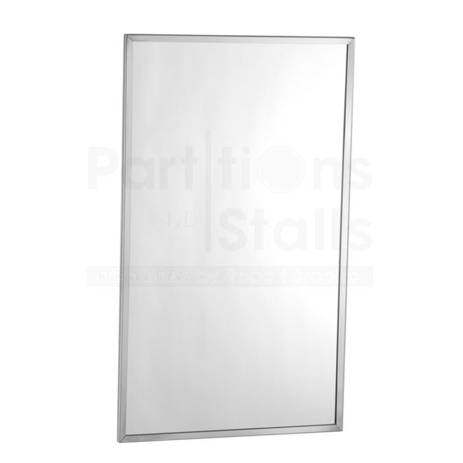 Bobrick SS Channel Frame Mirrors